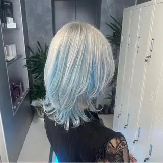 ミディアム NEWONE所属・ハイトーン特化🌟 LEONのヘアスタイル