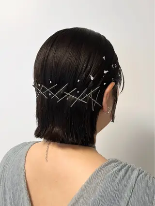 ショート ヘアアレンジ GOTODAY shaire salon 原宿Liber店所属・🫧美容診断｜ 美容師｜Yuka🎀のその他イメージ