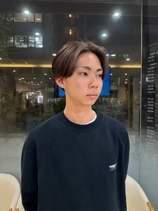 ショート カラー メンズ Seeknext // Rukaのヘアスタイル