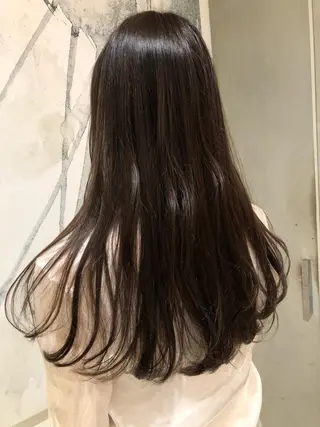 ロング カラー 圧倒的透明感カラー nana🦕のヘアスタイル