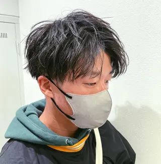パーマ メンズ 【メンズ特化】 池田大成✂︎のヘアスタイル