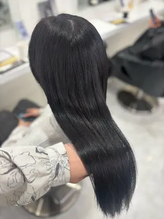 ロング カラー 韓国トレンドヘア🤍 Chima🤍のヘアスタイル