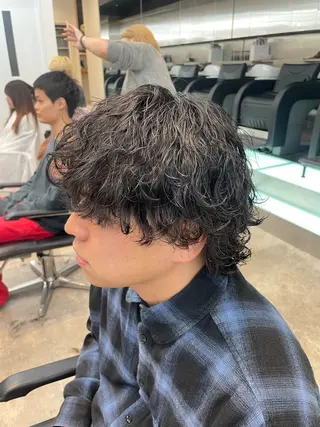 ショート パーマ メンズ メンズ特化型美容師 sakuraのヘアスタイル