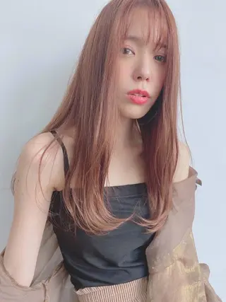 ロング カラー 梅田茶屋町 Yutaのヘアスタイル