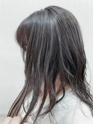 セミロング カラー 🌿nudeカラー/ レイヤー/藤原🌿のヘアスタイル