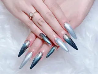ネイル M🌷nail 長さだし専門店のネイルデザイン