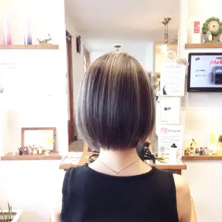 ショート カラー 辨天 勇介のヘアスタイル