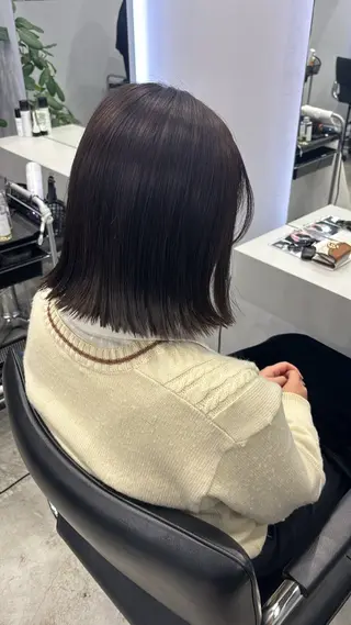 ミディアム 木村 彩乃のヘアスタイル