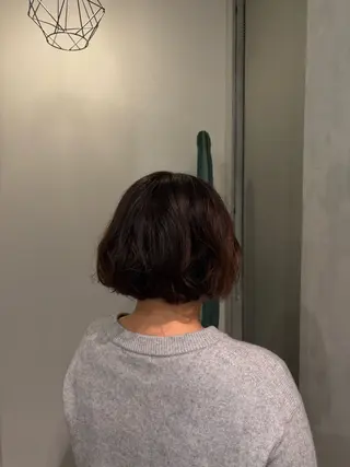 ショート パーマ アールラーゴ所属・宮島 華湖のヘアスタイル