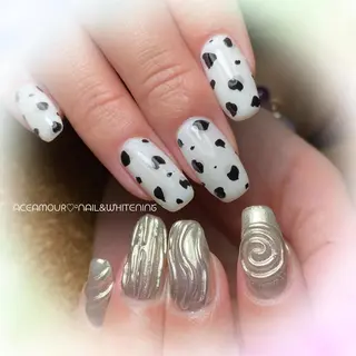 ネイル ネイル/耳つぼ /新ホワイトニングのネイルデザイン