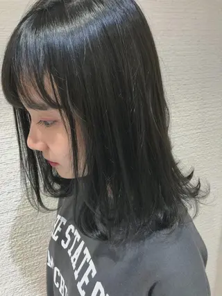 セミロング カラー 完全美髪特化 髪質改善/島　悠輔のヘアスタイル