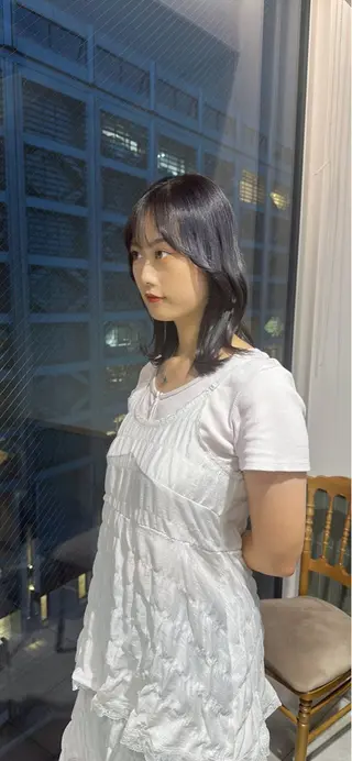 ミディアム カラー ブリーチなし/レイヤ ー特化🌈Tommyのヘアスタイル