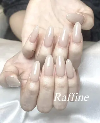 ネイル RAFFINE 月🦋🩵のネイルデザイン