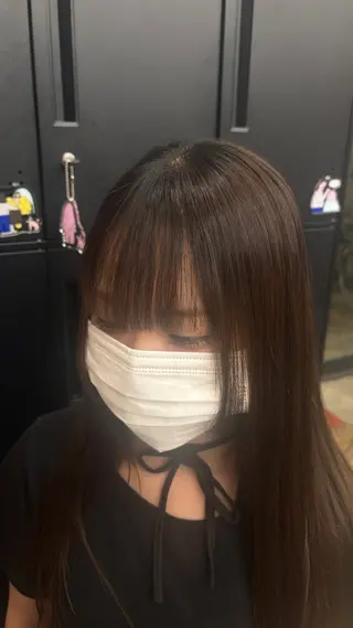 パーマ HIBIKI / ブリーチモデルのヘアスタイル