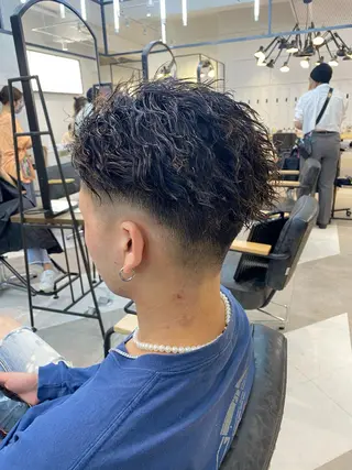 パーマ メンズ 新宿【メンズパーマ】 塩澤太一のヘアスタイル