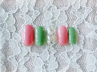 ネイル Ribbon 佐野店のネイルデザイン