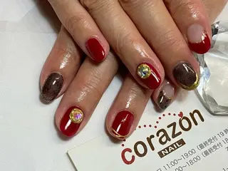 ネイル corazon所属・ネイリスト aicoのネイルデザイン