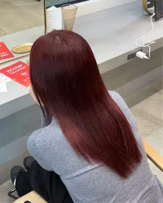 ロング カラー 🐰艶カラー🪙 美髪矯正/AYUNAのヘアスタイル