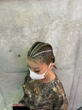 ヘアアレンジ 💕MINAMI 特殊ヘア💕🥥🌴のヘアスタイル