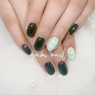 ネイル 𝐲𝐮𝐦𝐢🎀 長さ出しデザイン専門のネイルデザイン