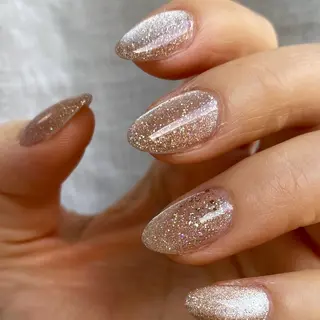 ネイル amuse 手書きニュアンスのネイルデザイン