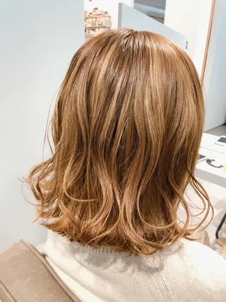 ミディアム Lond luce心斎橋【ロンドルーチェ】所属・❣️心斎橋髪質改善 鈴木佑弥❣️のヘアスタイル