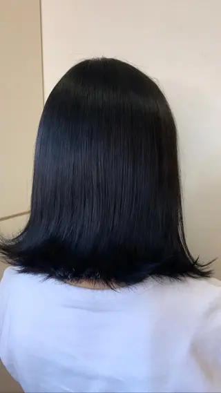 ミディアム カラー ekolu所属・髪質改善･縮毛矯正 特化･ユウシンのヘアスタイル