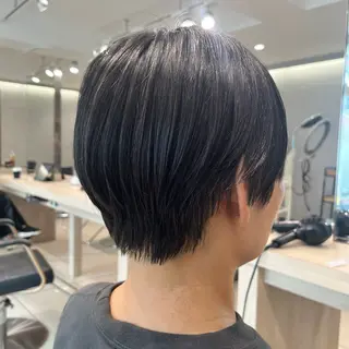 ショート 巖本 真希のヘアスタイル
