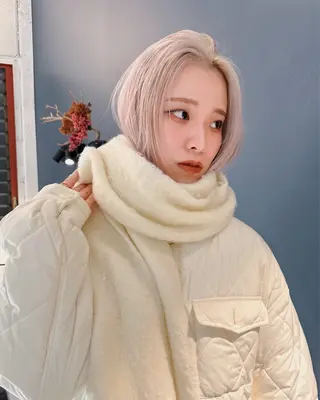 ショート カラー レイヤー/パーマ /ウルフ/nabeのヘアスタイル