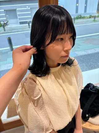 ミディアム カラー SOYON豊田市駅店所属・ブリーチ🥣⌇ケア⌇ 🎨mana🎀のヘアスタイル