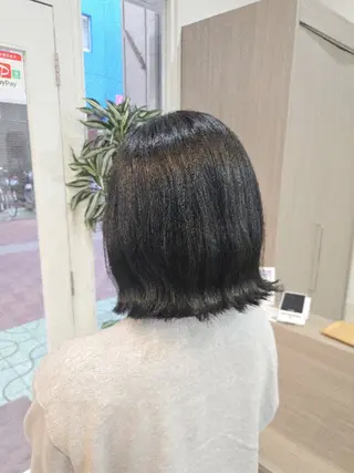 ミディアム カラー 暖色🍎透明感カラー 🩵小林かりんのヘアスタイル