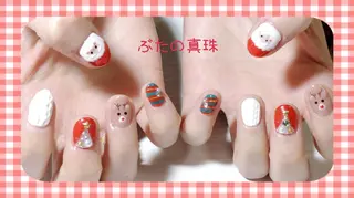 ネイル 林 珠里のネイルデザイン