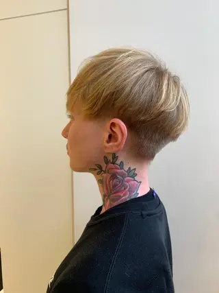 ショート Le'a渋谷所属・インナーエクステ渋谷 🦋KAJIのヘアスタイル