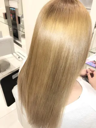 ロング ✨髪を傷ませない✨ 吉田ひじりのヘアスタイル