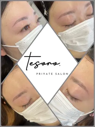 アイブロウ Tesoro.所属・プライベートサロン Tesoro.の眉毛・アイブロウイメージ