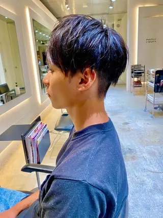 ショート メンズ 大人可愛いレイヤー 大田のヘアスタイル