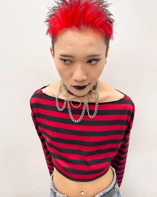 カラー メンズ 森本裕/オーナー/ スパイラルパーマのヘアスタイル