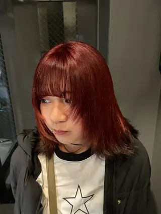 ミディアム PANOLA下北沢所属・PANOLA下北沢 中川夢菜のヘアスタイル