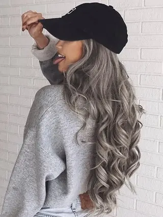 ロング カラー Device ディバイスのヘアスタイル