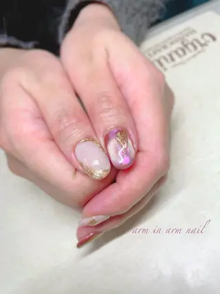 ネイル arm in arm ︎✿Yamamotoのマツエク・マツパデザイン