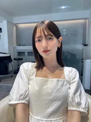 ミディアム カラー 💎透明感カラー特化 💎TAISEIのヘアスタイル