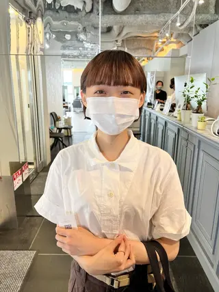 ショート ショート/パーマ/ カラー/FUKOのヘアスタイル