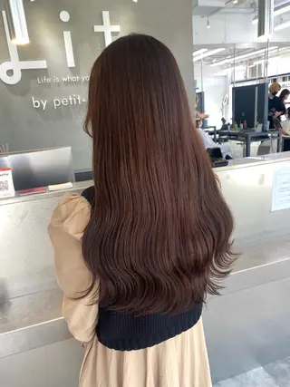 ロング ブリーチカラー特化 ✨️永井諒のヘアスタイル