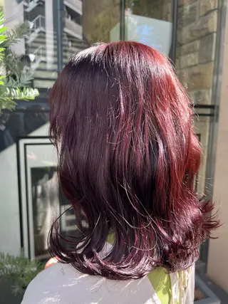 セミロング カラー メンズカット/柏/韓 国/メンズパーマ航太のヘアスタイル