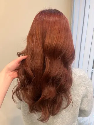 ロング カラー haruhi/暖色 ☀️透明感カラーのヘアスタイル