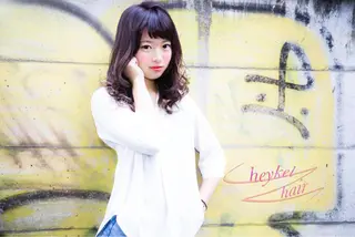 ミディアム Re:ta Hair 飯田淳平のヘアスタイル