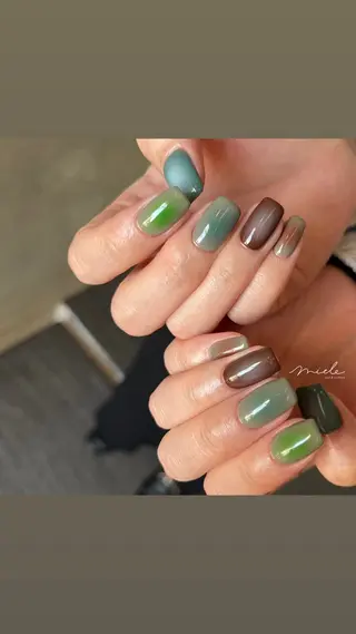 ネイル miele【ミエレ】 シンプル一癖のネイルデザイン