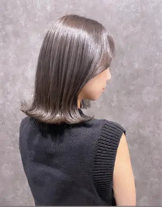 セミロング _WHITE鳳店所属・_WHITE /藤田唯生のヘアスタイル