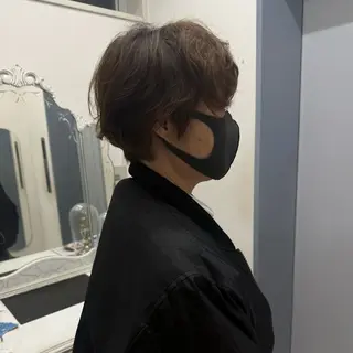 ショート パーマ 杏華 ショート\パーマのヘアスタイル