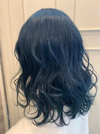 ミディアム カラー 🫟Blanco🫟 Color&Careのヘアスタイル